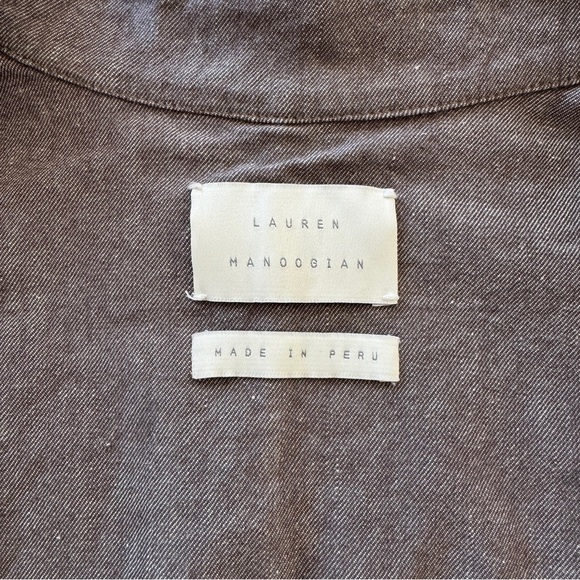 Lauren Manoogian Painter Jacket - Indigo- size 1 - chore jacket - Picture 3 of 7